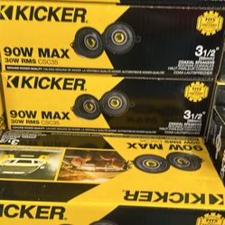 Kicker 3 1/5 Speakers 