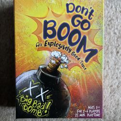Don’t Go Boom Card Game 