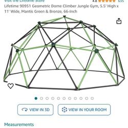 Geometric Dome Jungle Gym - FREE