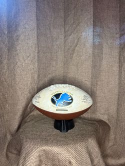 Detroit Lions Limited Edition Commemorative Football