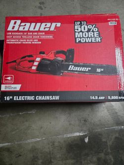 Chainsaw 16 inch electric