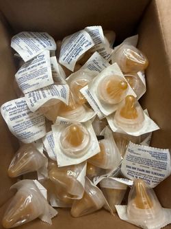50 new similac infant nipples and rings