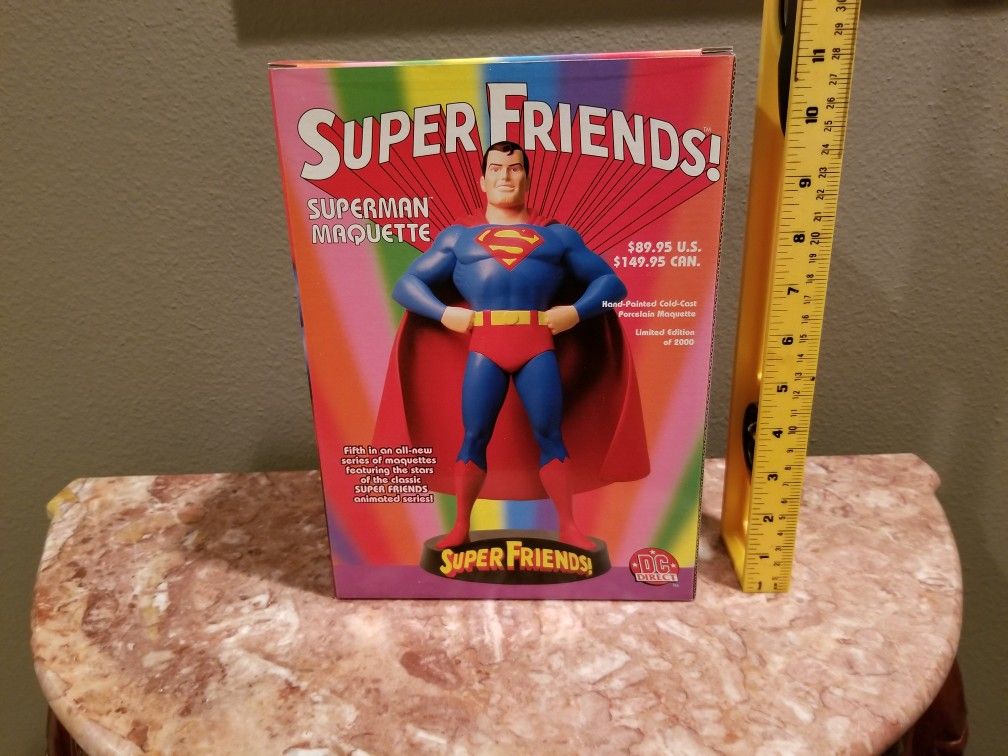 Superfrieds series superman porcelain statue. - Asking for $120 or Best Offer👈😊