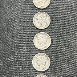 Mercury And Barber Dime, Others 