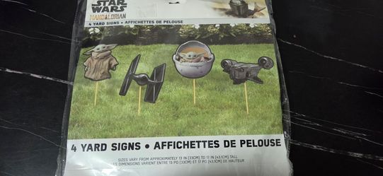 4 Star Wards Yard Signs