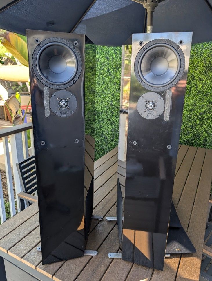NHT 2.5i 3 Way Tower Speakers Now Hear This