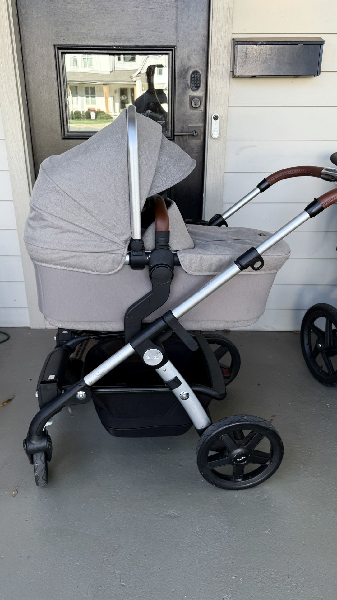 2019 Silver Cross Wave Stroller + Bassinet w/ Stand + Accessories