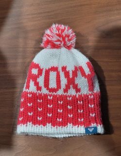 Roxy Youth Size Beanie w/soft Fabric Layer Inside