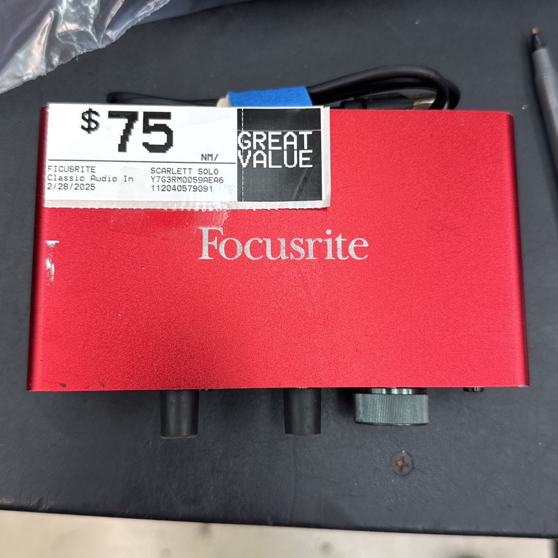 Focusrite Scarlet Solo