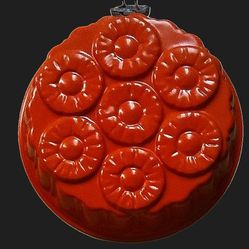 Set Of 5 Detailed Full Size Cake Pans