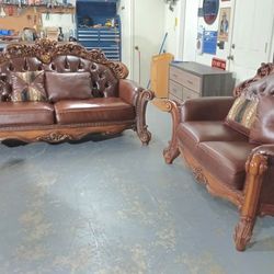 acme furniture faux leather sofas detalles minimos en  las ultimas fotos