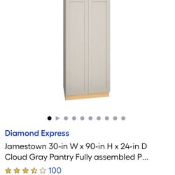 Pantry Fully assembled