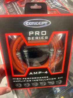 4 gauge Amplifier Installation Kit