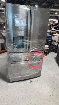 ❤️‍🔥 GE Profile PVD28BYNFS 36" Stainless 4-Door French Door Refrigerator
