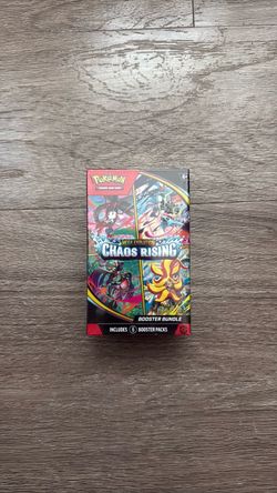 Chaos Rising Mega Evolution Booster Bundle Pokemon