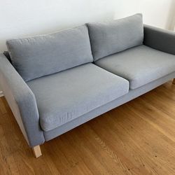 IKEA Karlstad Grey Sofa 