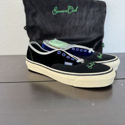 NEW Vans Feature Vault Mens Sinners Club OG Old Skool Lx Shoes Black Size 8.5