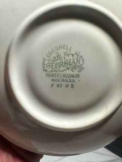 1930's china dish ware and crystal ware