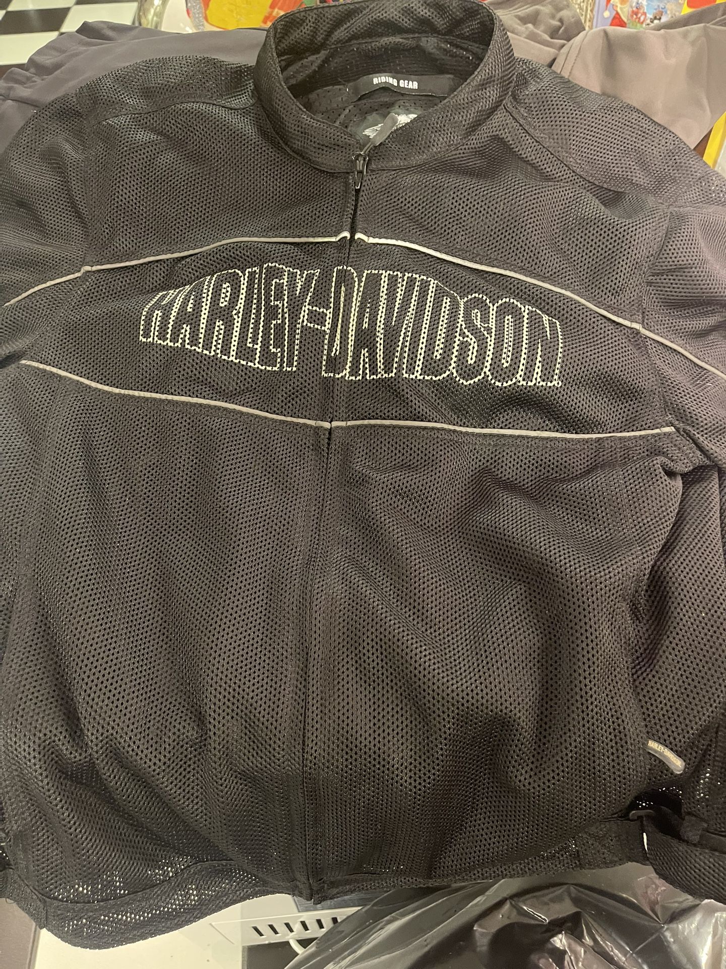 2XL Harley Davidson Reflected Summer Anti-Road Rash Mesh Riding Jacket