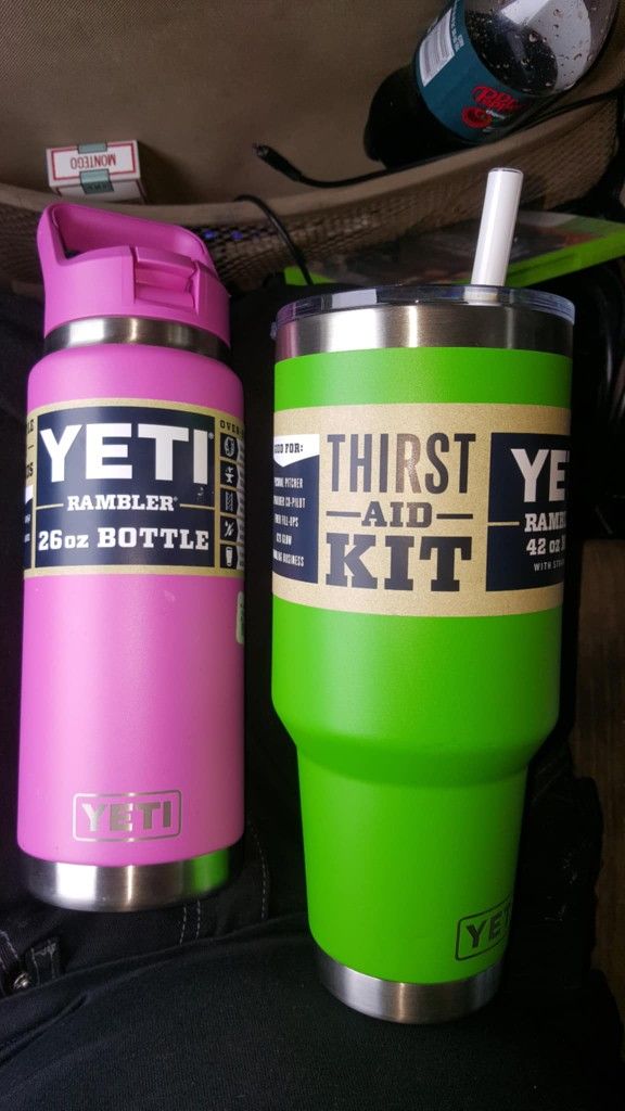 Yetis 42oz + 26oz