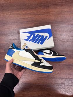 Travis Scott Air Jordan 1 Retro Low - Fragment