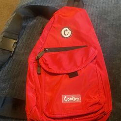 Brand New Red Cookies Smell Proof Cookies Sling Bag 