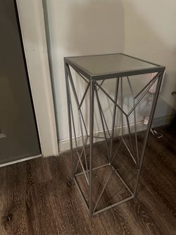 Metal Frame Side Table