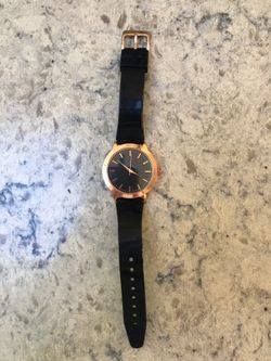 Icing Black Rose Gold Women’s Watch