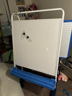 Whiteboard With Wheels Comes With 2