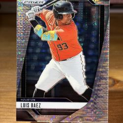 #208 Luis Baez 2025 Panini Prizm - Pulsar Prizms #/499