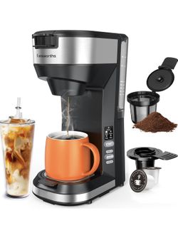Famiworths Cafetera caliente y helada
