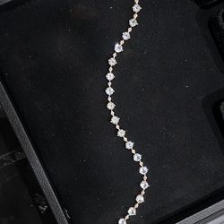 14KYG AQUAMARINE BRACELET
