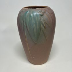 McCoy Pottery Leaves and Berries Vase