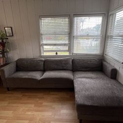 Beautiful Grey Sectional 