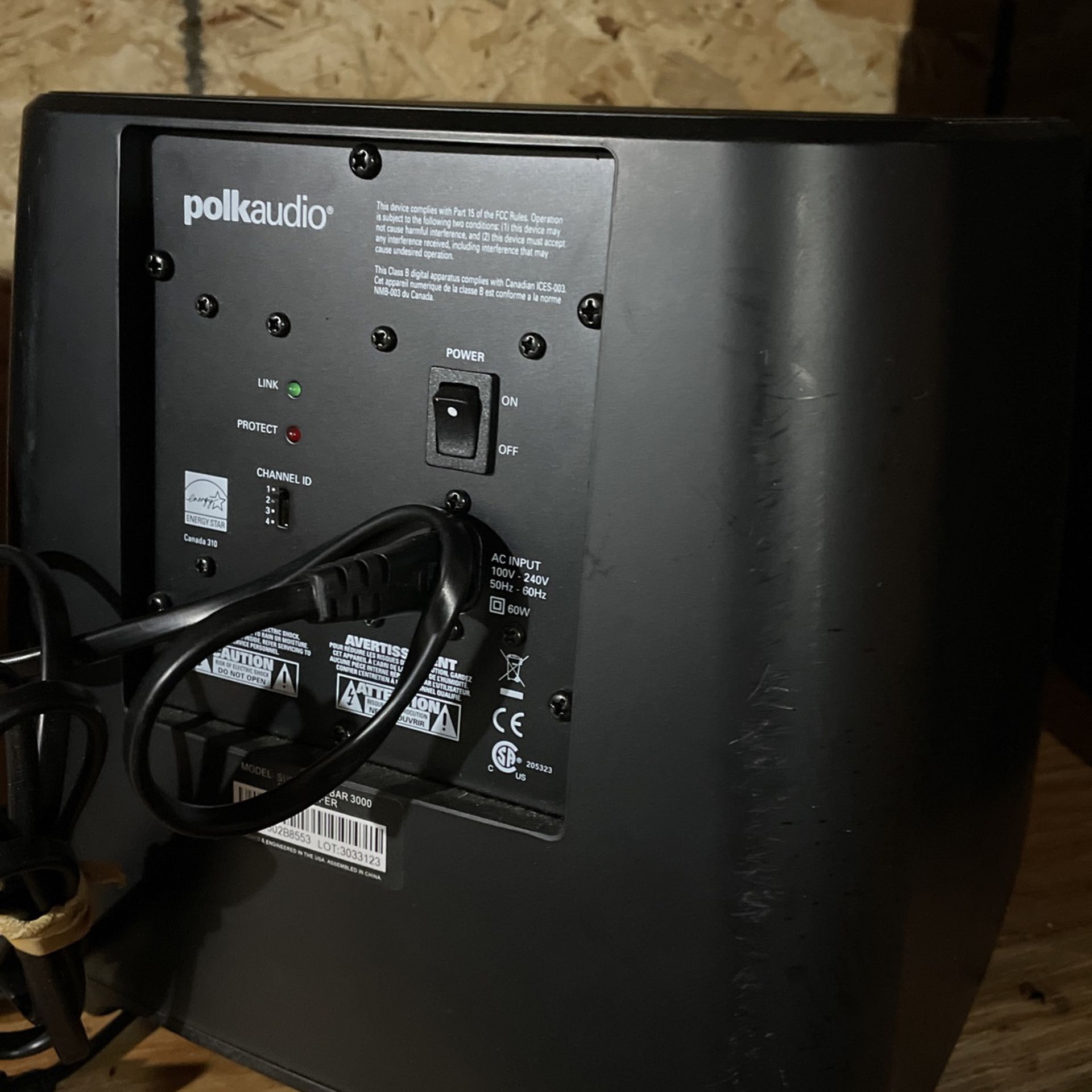 Polk Audio Speaker 