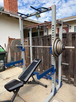 Olympic weight set. Firm price