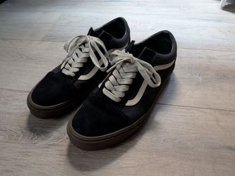 Vans Old Skool Black Gum Sole Sneakers