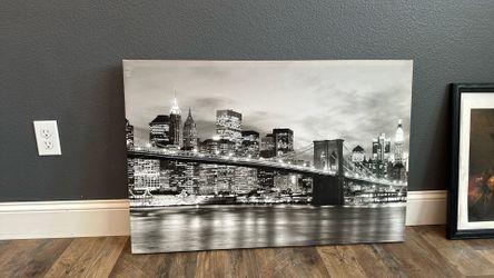New York BrooklynBridge wall art