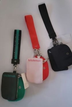 Lululemon Keychain wrist wallet