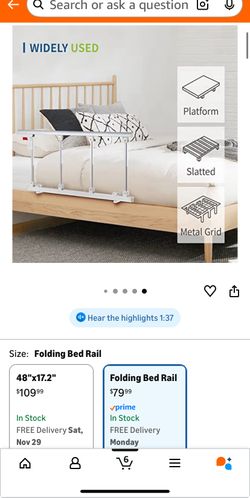 Bed Safety Rails 