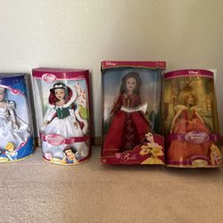 Original porcelain Princess Dolls 