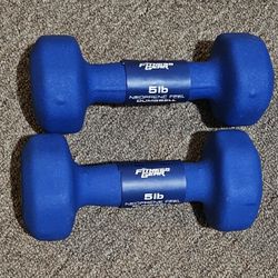 5lb Neoprene Hand Weights