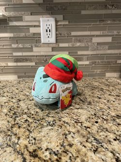 Pokémon 8" Bulbasaur Christmas Holiday Plush