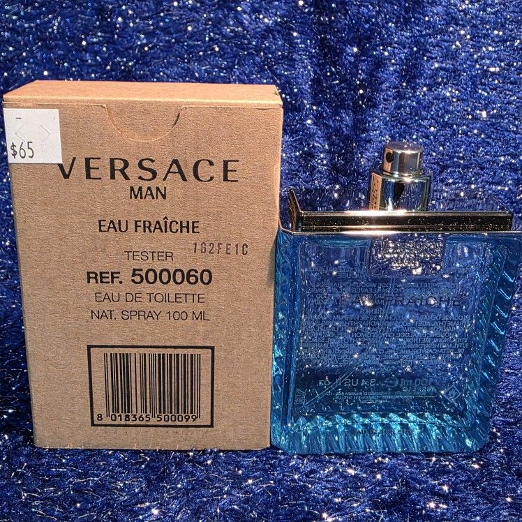 Versace Man New Tester Many brands of new perfume available for men or women, single bottles or gift sets, body sprays and lotion available bz 20