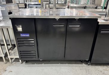 ETL NSF🧊 Polarman Commercial 58 3/4" Back Bar Cooler NEW
