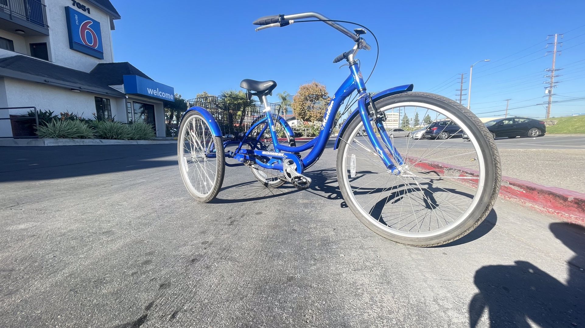 Buy Me Schwinn Meridian Tricycle Dodger Blue 3 Wheels Lowrider Style Cruiser Style  Brand New 
