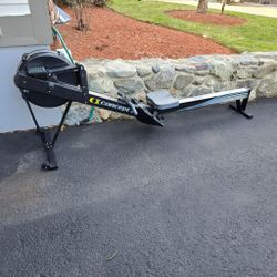 RowErg Indoor Rowing Machine with Tall Legs - PM5 Monitor, Device Holder,