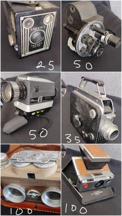 Vintage cameras