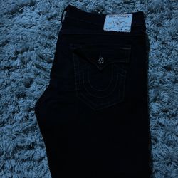 True religion jeans Black