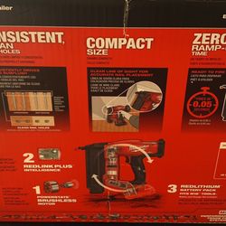 Milwaukee M18 FUEL 18-Volt Lithium-Ion Brushless Cordless Gen II 18-Gauge Brad Nailer (Tool-Only)